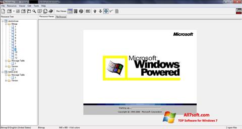 Posnetek zaslona Restorator Windows 7