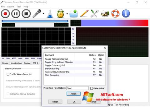 Posnetek zaslona Absolute Sound Recorder Windows 7