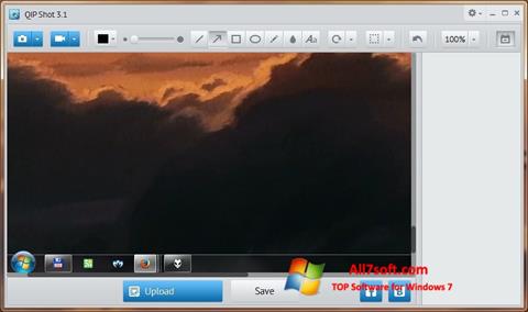 Posnetek zaslona QIP Shot Windows 7