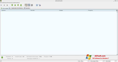 Posnetek zaslona JDownloader Windows 7
