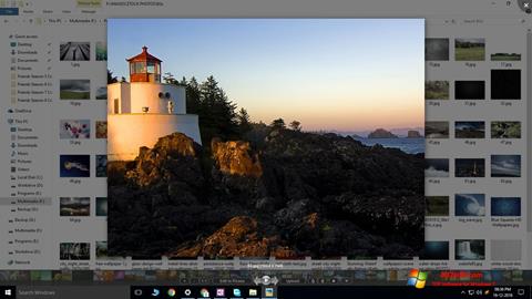 Posnetek zaslona Picasa Photo Viewer Windows 7