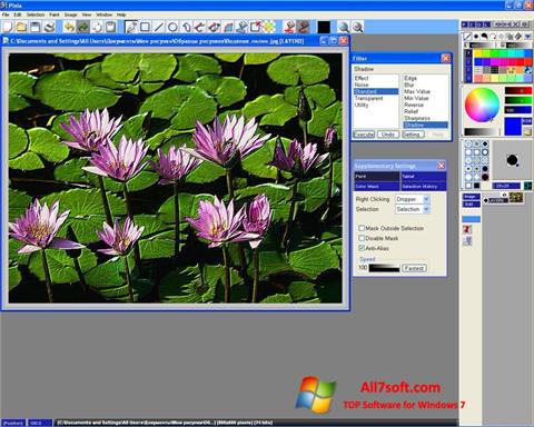 Posnetek zaslona Pixia Windows 7