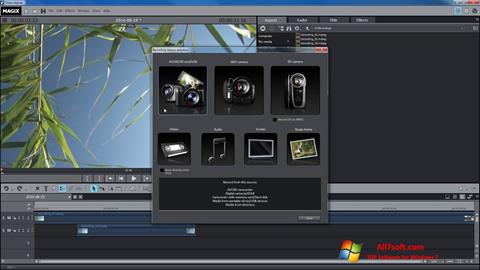 Posnetek zaslona MAGIX Movie Edit Pro Windows 7