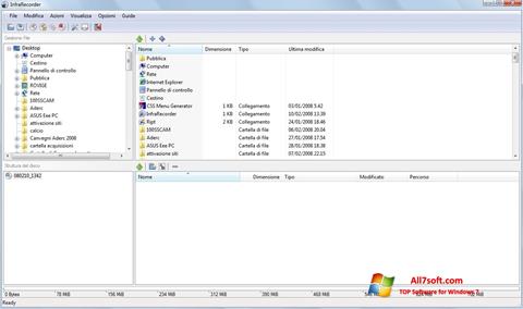 Posnetek zaslona InfraRecorder Windows 7