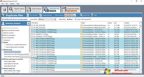 Posnetek zaslona Duplicate Cleaner Windows 7