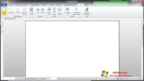 Posnetek zaslona Expert PDF Editor Windows 7
