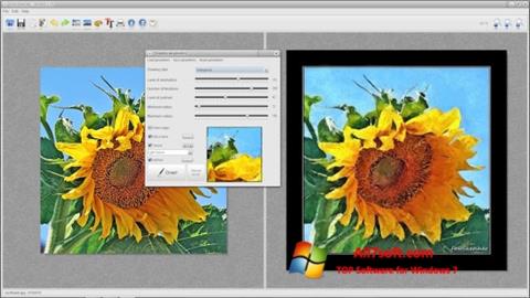 Posnetek zaslona FotoSketcher Windows 7