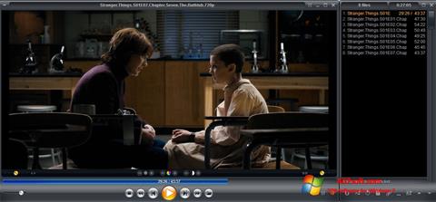 Posnetek zaslona Zoom Player Windows 7