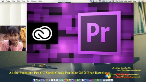 Posnetek zaslona Adobe Premiere Pro CC Windows 7
