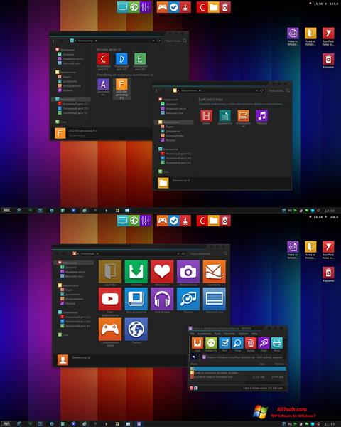 Posnetek zaslona OMN IconPack Installer Windows 7