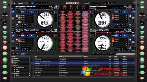 Posnetek zaslona Serato DJ Windows 7