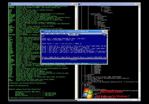 Posnetek zaslona QBasic Windows 7