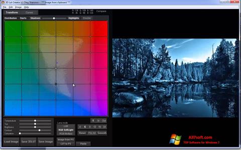 Posnetek zaslona 3D LUT Creator Windows 7