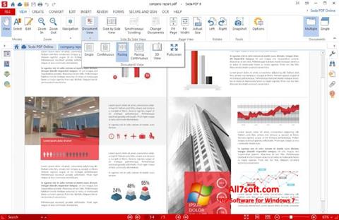 Posnetek zaslona Soda PDF Windows 7