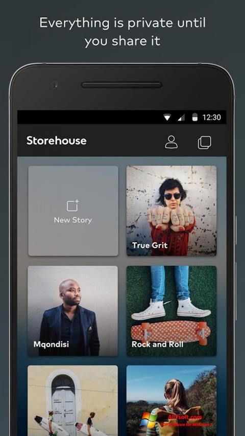 Posnetek zaslona StoreHouse Windows 7