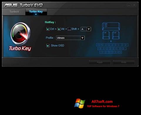 Posnetek zaslona TurboV EVO Windows 7
