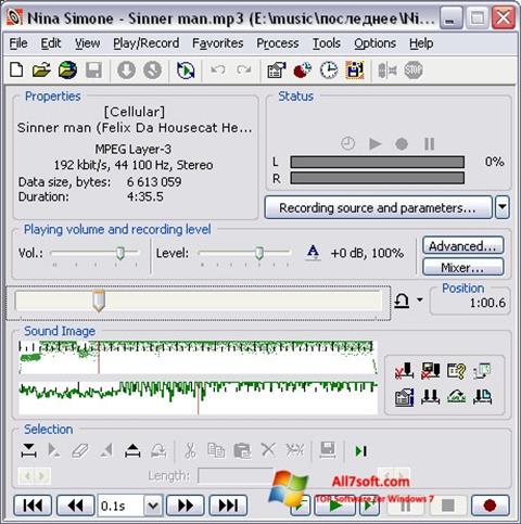 Posnetek zaslona Total Recorder Windows 7